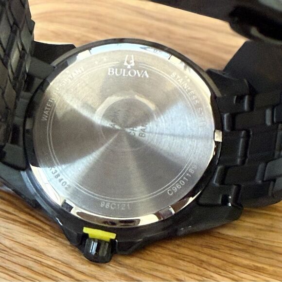 New With Tags Bulova Men's Watch 6 Hand Multi Functional Chronograph 98C121 - Picture 9 of 9